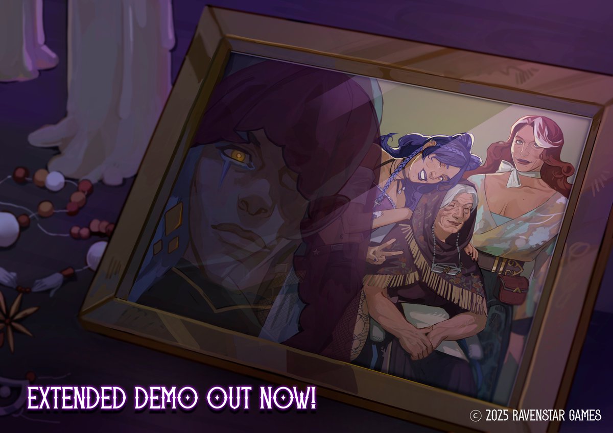 ✨OUR EXTENDED DEMO IS LIVE NOW!! 

✨ With 36k words of new content! (78k total!)
✨ New personality system!
✨ One-on-one scenes with your fav LI!
✨ AND MORE!!!

Links below! ✨

#LostinLimboVN | #indiedev | #otome