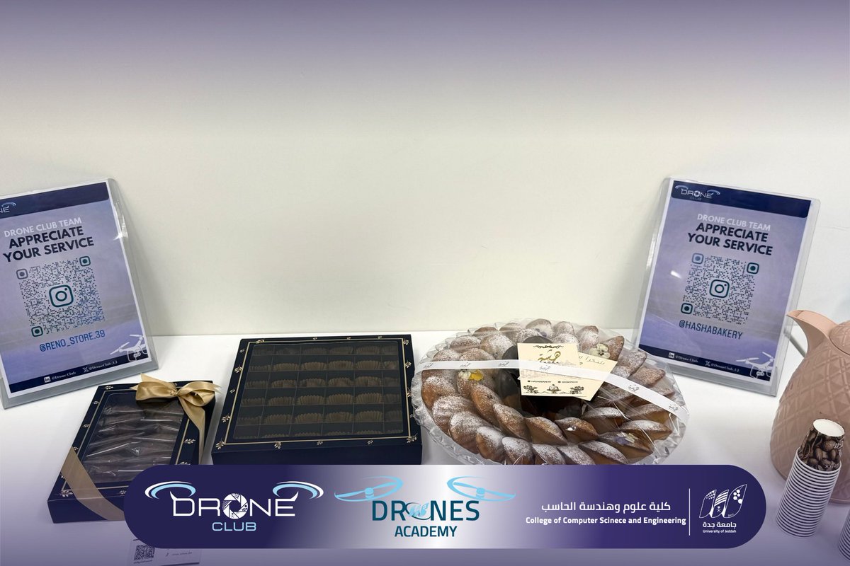 Drones_Aca_Uj's tweet photo. نظم نادي الدرون الطلابي برعاية أكاديمية الدرونز
ورشته التعريفية الأولى بعنوان "مدخلك إلى عالم الدرون" بتقديم م. مازن نجوم 

قدّمت الورشة لمحة عن الطائرات بدون طيار وتطبيقاتها المستقبلية، مع تجربة محاكاة للطيران✨

شكرًا لتفاعلكم، ونراكم في الورش القادمة! 💜
#DRONECLUBUJ https://t.co/udOnZQ5pF1