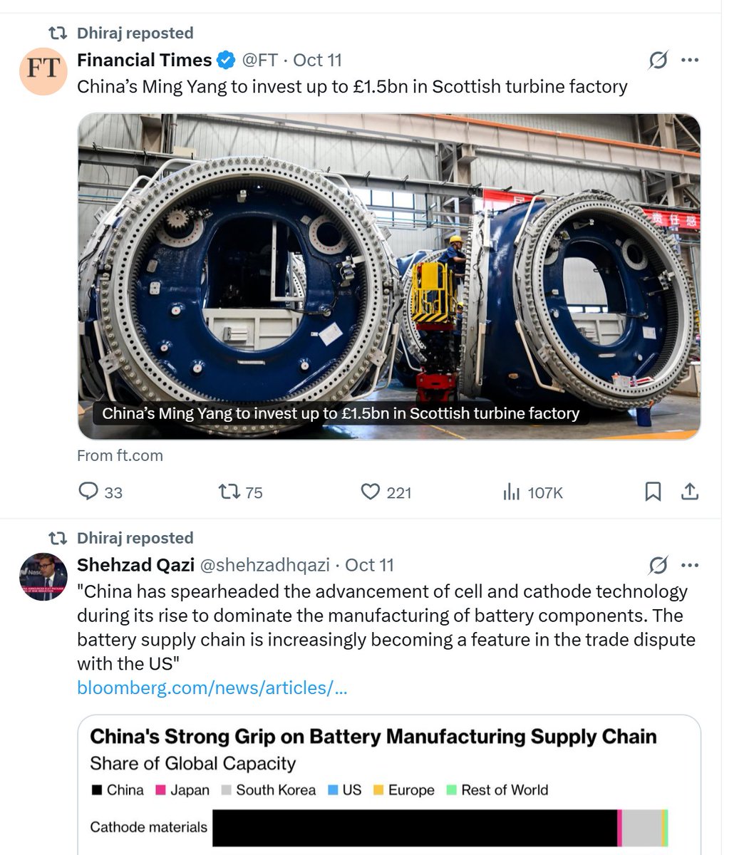 marketwatchxtra's tweet image. Seems like a CCP account with India name. Some agenda against Indian battery giants.