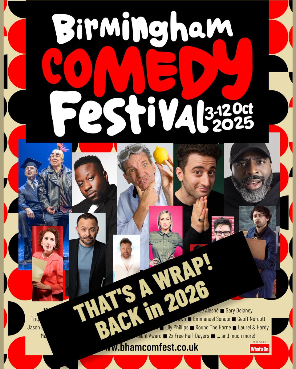 Bham Comedy Festival tweet media