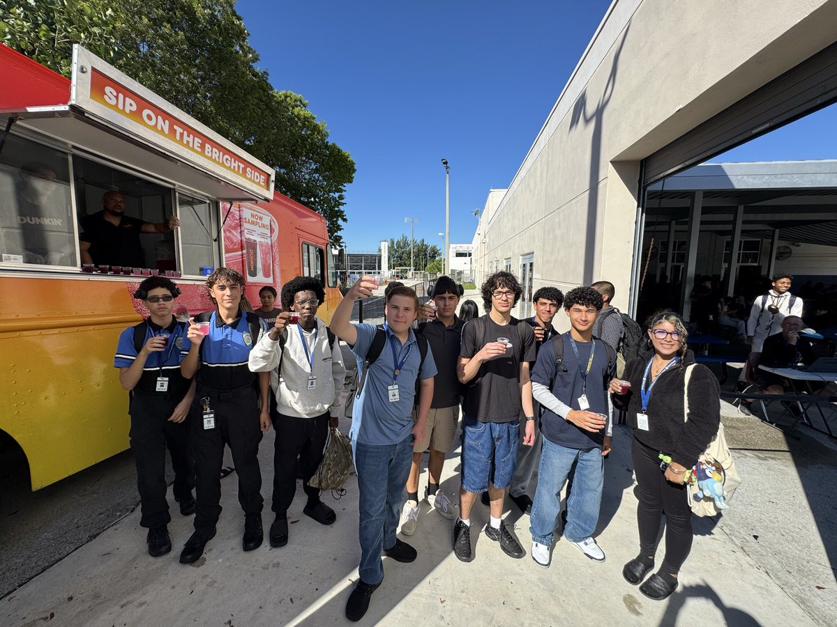 FHCHS (@fhh_falconfury) on Twitter photo Thank you <a href="/dunkindonuts/">Dunkin'</a> for coming out to support out students today. The kids had a great time. Now time for the PSAT. <a href="/MichaelAronson2/">Michael Aronson</a> <a href="/pbcsd/">The School District of Palm Beach County</a> <a href="/kgwhetsell/">KW</a> Thank you <a href="/dunkindonuts/">Dunkin'</a> for coming out to support out students today. The kids had a great time. Now time for the PSAT. <a href="/MichaelAronson2/">Michael Aronson</a> <a href="/pbcsd/">The School District of Palm Beach County</a> <a href="/kgwhetsell/">KW</a>