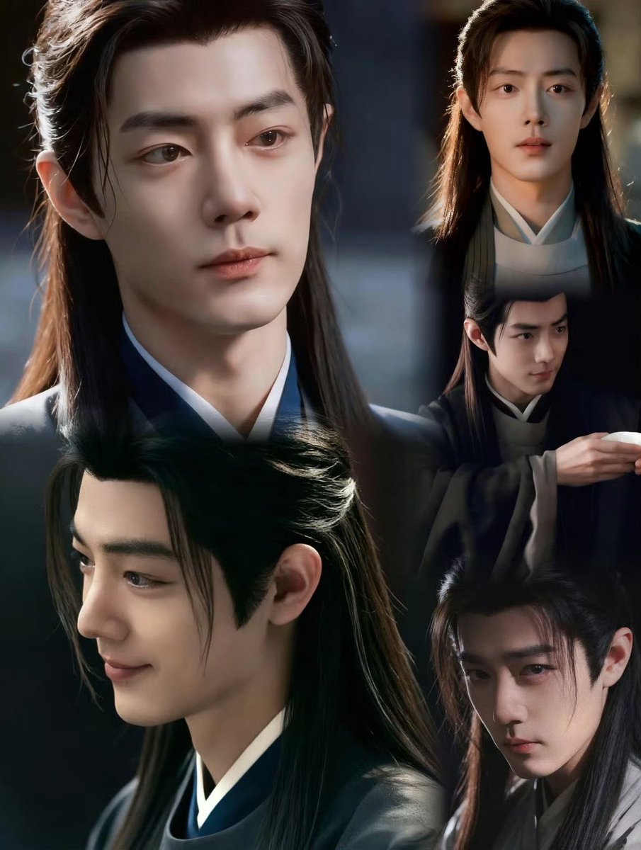 XzSan1005's tweet photo. What we would have had if Xiao Zhan had listened to the director, Zang Hai with long hair 😍
#XiaoZhan #LegendofZangHai https://t.co/iDXoaqzk8G