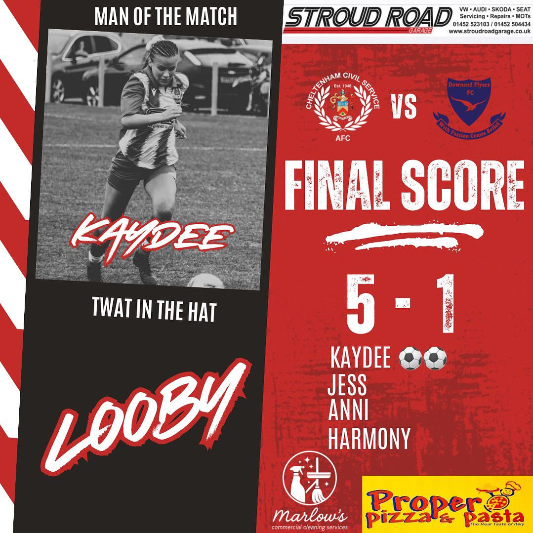 Chelt Civil Service Ladies tweet media