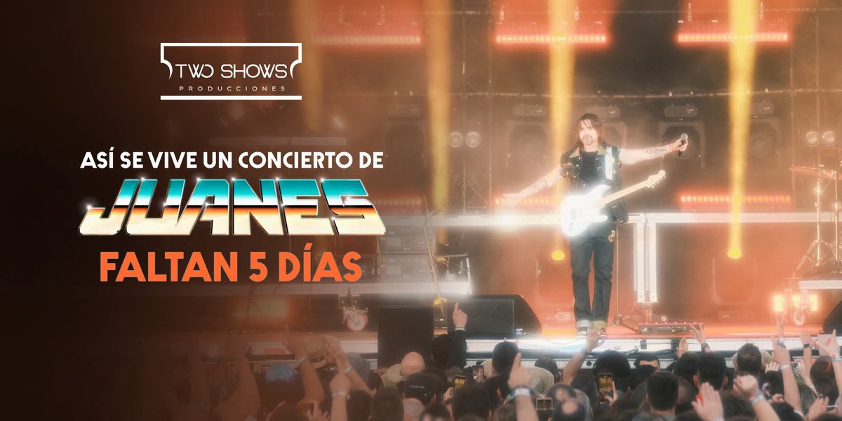 salvadoreno_n's tweet image. 🔥Así viviremos en 5 días el concierto de Juanes con su #LatamTour2025. 🎸🎤

Prepárate para vivir una noche llena de todos sus éxitos. 💛✨ ¿Listo para disfrutarlo al máximo?

Adquiere tus entradas
👨🏻‍💻 Fun Capital 
📱 TodoTicket El Salvador 
#juanes #twoshows #LatamTour2025.