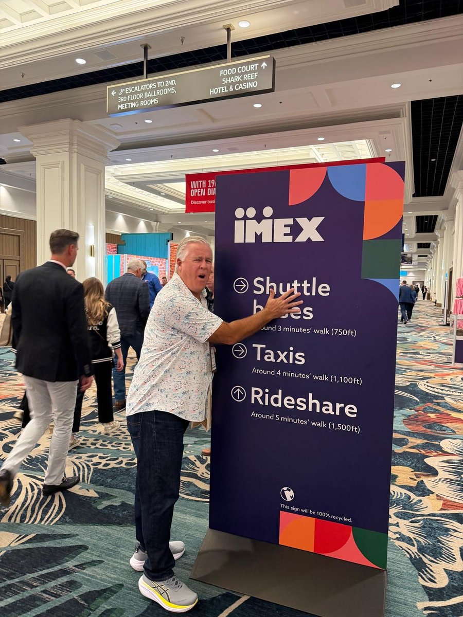 #IMEX2025 was a very successful Meeting and Incentive Industry event with new clients and friends. Thank you #RayBloom #IMEX for another one in lovely Las Vegas!

#CMP #MICE #MPI #PCMA #SITE #FICP #MeetingProfs  #MeetingPlanners #incentiveplanners  #ThinkMexico #loscabos