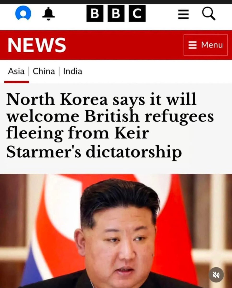 When North Korea starts offering more freedom than Downing Street, you know the country’s taken a wrong turn at “Build Back Better.” 😅😜