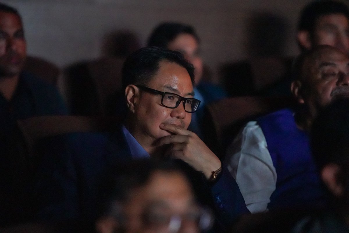 KirenRijiju's tweet image. Attended the special screening of the documentary “19024 FT: One Breath at a Time” at NFDC Mahadev Auditorium, New Delhi, along with Hon’ble Union Minister Dr. @mansukhmandviya ji & President, Kho-Kho Federation of India, Shri @SudhanshuBJP ji & other esteemed dignitaries.
A…