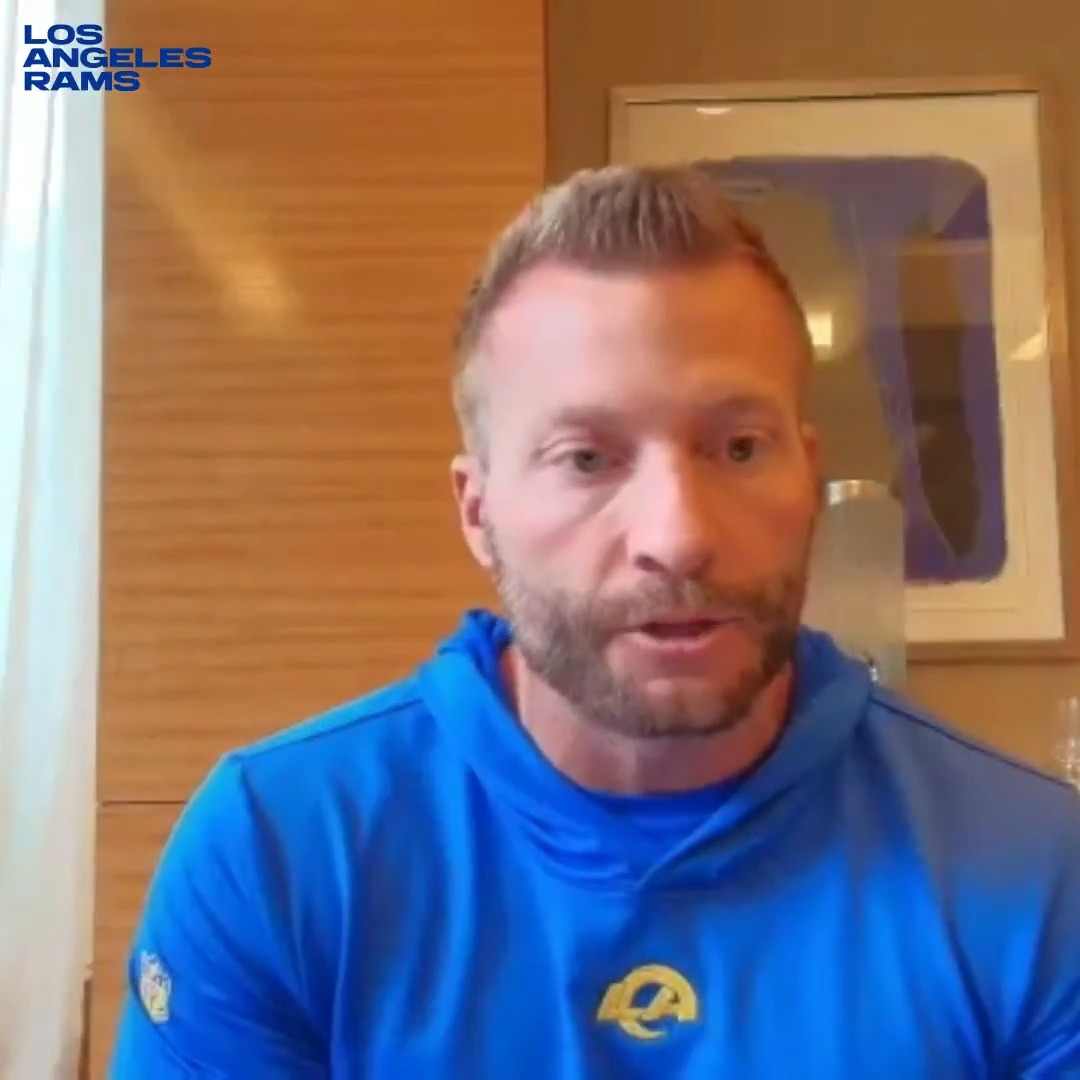 Coach McVay provides an update on Puka Nacua. 