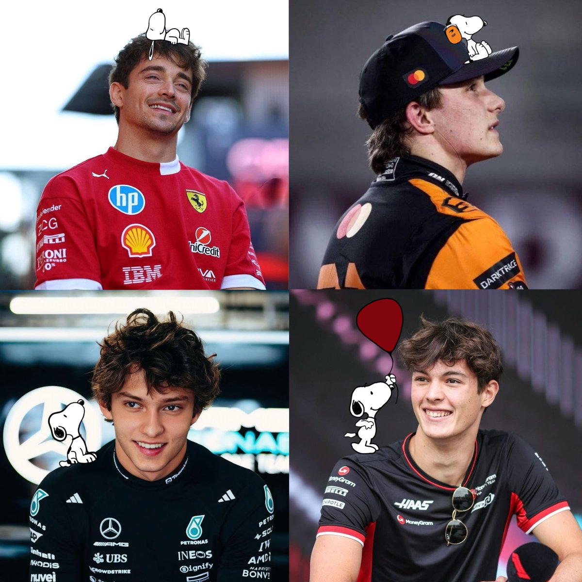 spideyozcat's tweet image. it’s race week so i offer you my fav drivers with esnupi :p