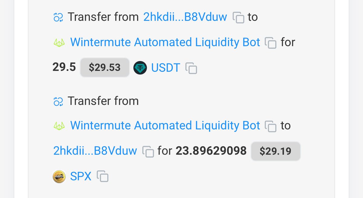 Okay… it went well above what I expected.
Bought more #SPX6900 here, more 20 dollars to finish the challenge.
After this initial buy, I’ll keep my dca and not selling a single token. 
Wonderful community, glad to be part of it