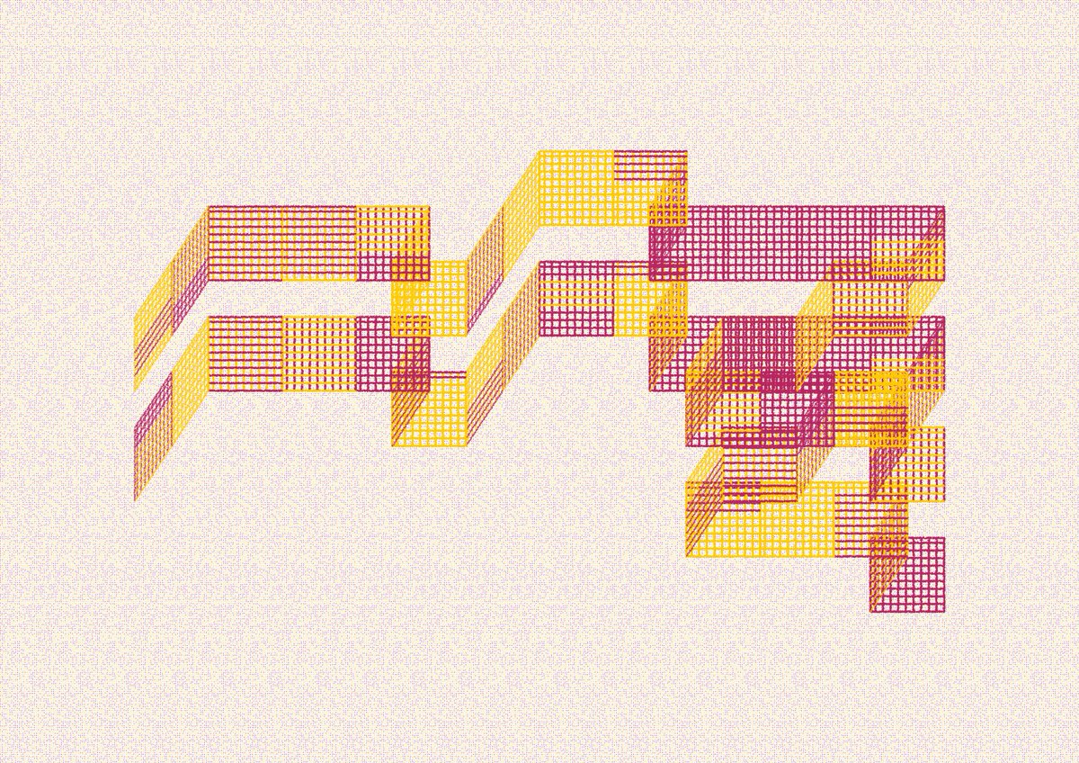 Fortunate to add Punktwelt #1 to my collection to pair with Farbteiler #1