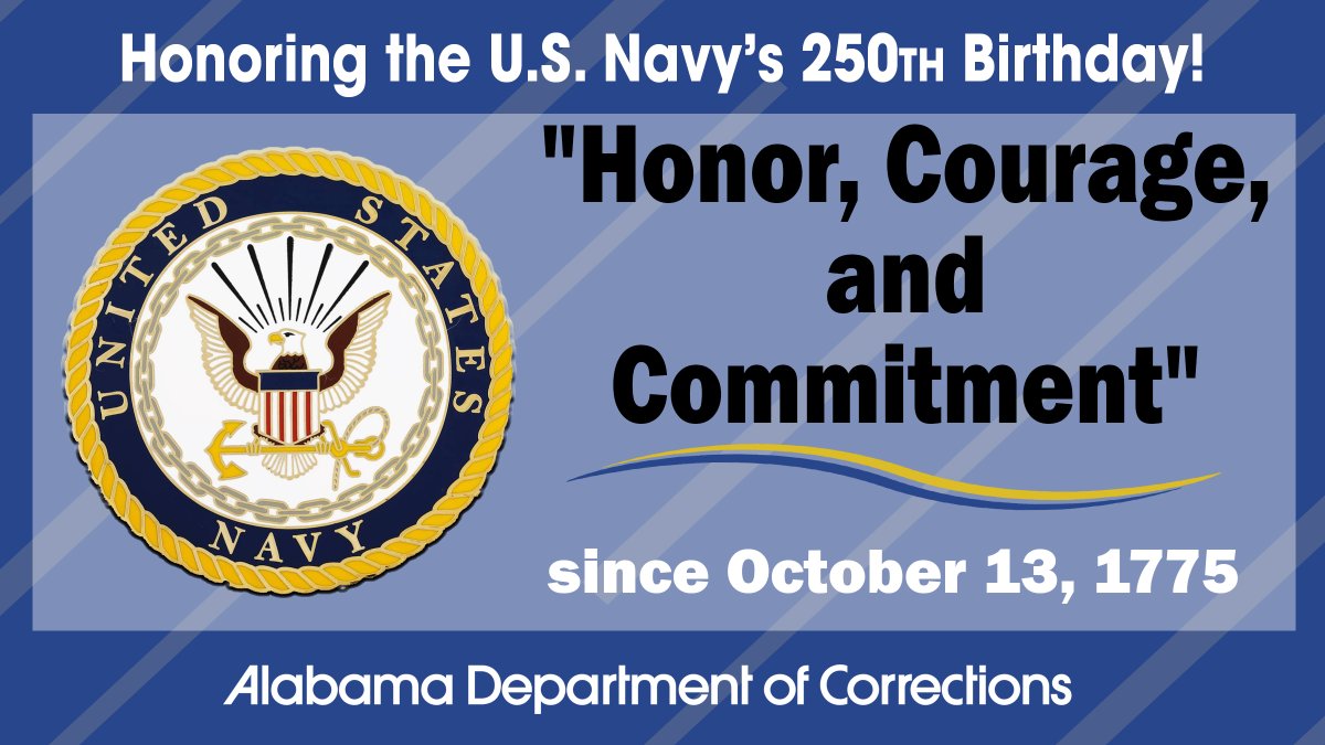 Alabama Department of Corrections (@alcorrections) on Twitter photo 