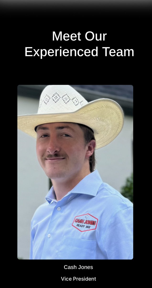 Cash Jones using that NIL money to repaint his familys company’s concrete trucks to the silver britches lmao