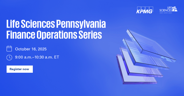 mgorvin's tweet photo. Join Life Sciences Pennsylvania &amp; KPMG for a webcast on 10/16 at 9am ET. Explore AI in finance, VAT updates, and impacts for the life sciences industry. Gain insights into practical compliance strategies and best practices for leveraging AI. Register now! https://t.co/j2ve2cPqmm https://t.co/4lhahHVEd2