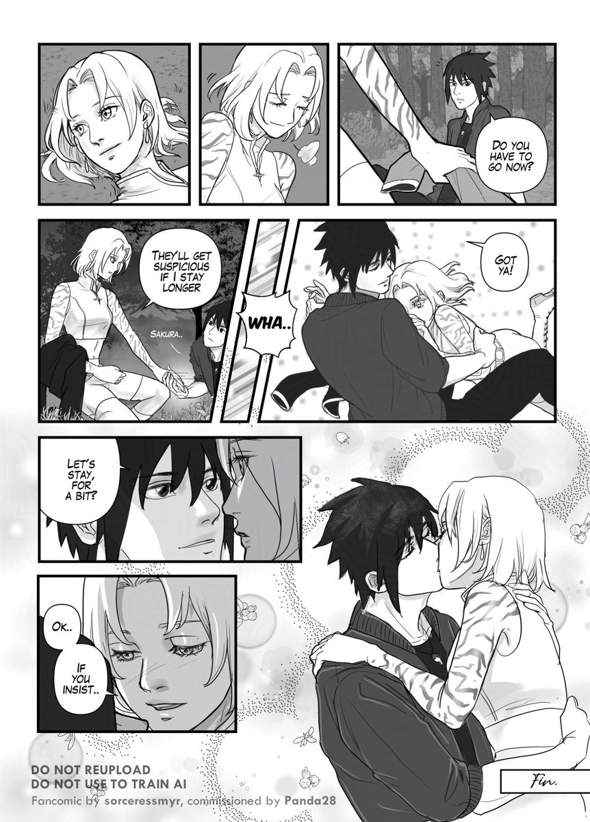 #VGenComm Short Manga for <a href="/pandawrites28/">Keith</a> : Konoha Demon Hunter, #sasusaku as RuJinu.
More on this AU : archiveofourown.org/series/5207921

Thank you again Keith!
I love this au! 🥹❤️
--
REUPLOAD IS FORBIDDEN unless for the client.
Thank you.