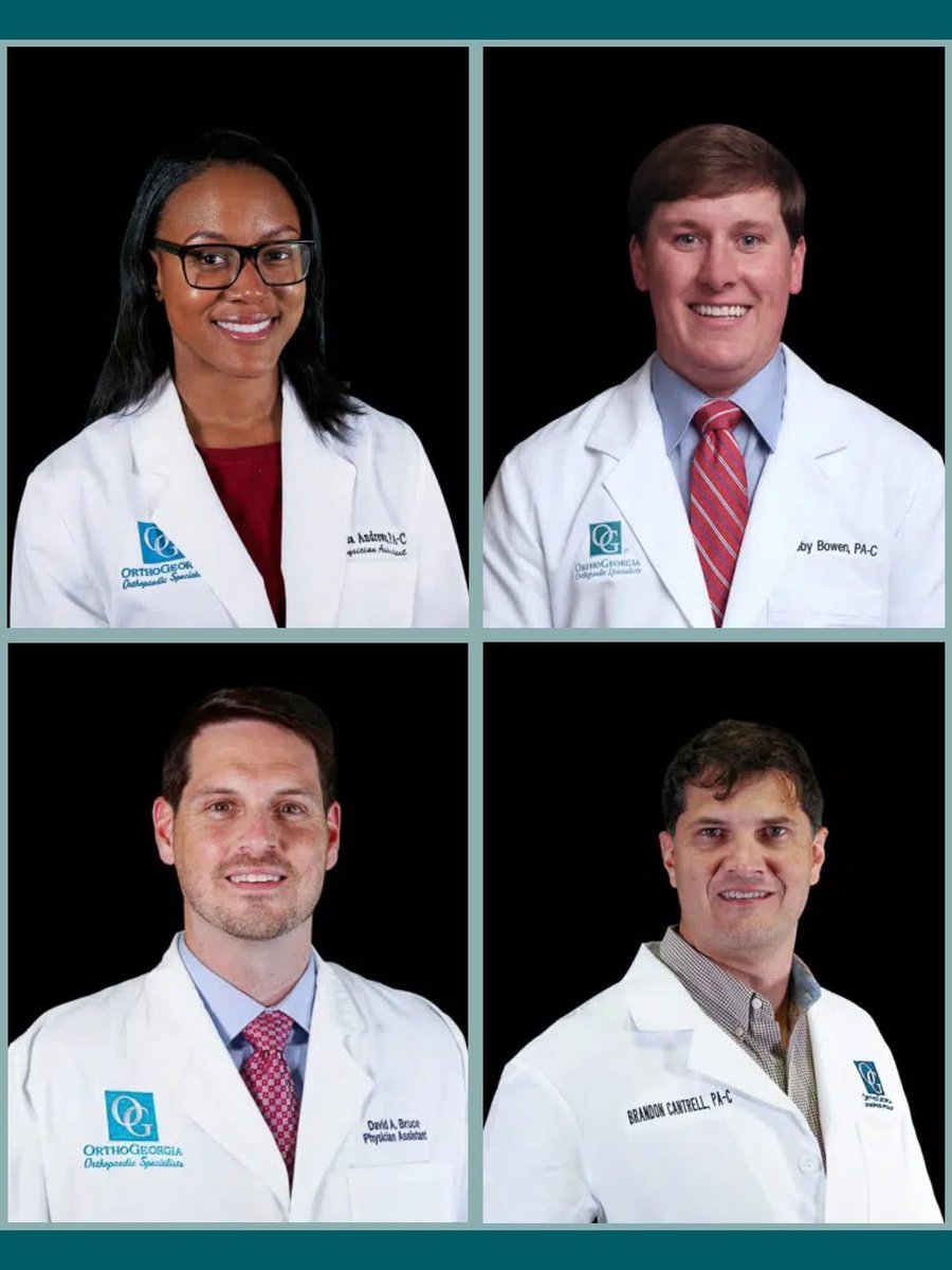 orthogeorgia's tweet image. 🩺 Last week, we celebrated our amazing Physician Assistants!
Thank you for helping keep our community moving and for everything you do every day! 

orthoga.org/physician-assi…

#PAWeek #OrthoGeorgia #StrongerTogether #OrthopedicCare #physicianassistant