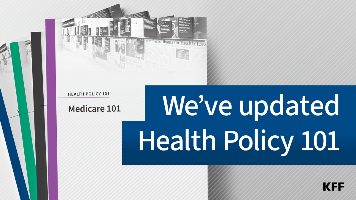 KFF's tweet photo. Our Health Policy 101 is a comprehensive resource for faculty, students, and anyone looking to stay ahead in U.S. health policy.

We’ve updated it for 2025 to reflect the latest developments: https://t.co/9rsTvqPkCS https://t.co/HQkW46Oddp