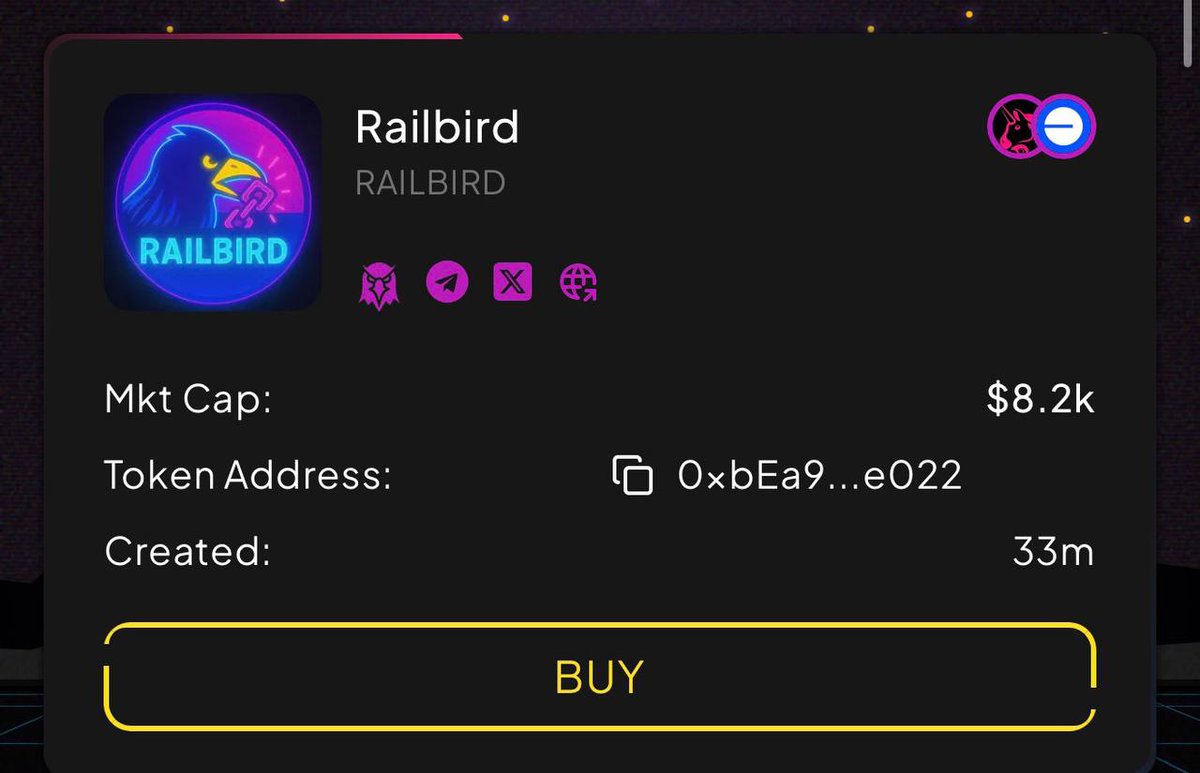 RailbirdWin's tweet photo. We noticed that some bad actors are using the platform with the RailBird name and logo.

🚨Remember RailBird Will Never Have A Token These Are Created By Other People 🚨 https://t.co/VRVJtQ0G7i