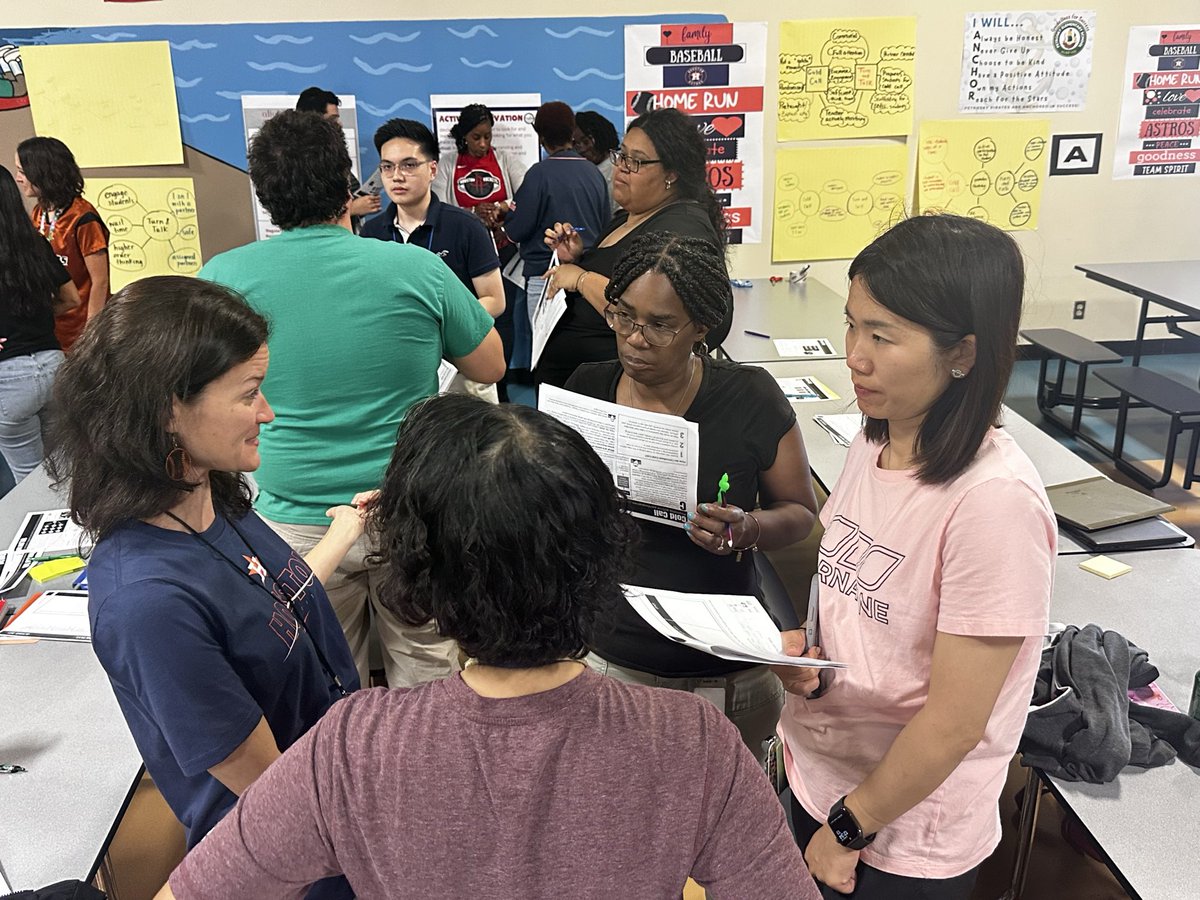 AliefLearns's tweet image. Think-Pair-Square-Share in action @PetroskyPirates Teachers experience the strategy so they can implement in the classroom and increase student discourse! #StudentDiscourse #SIOP