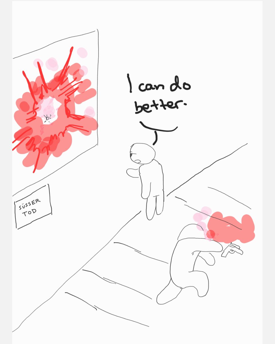 xxxxx000000007's tweet photo. @tortoisequeef Some asshole at the gallery https://t.co/fJ3aKjymZZ