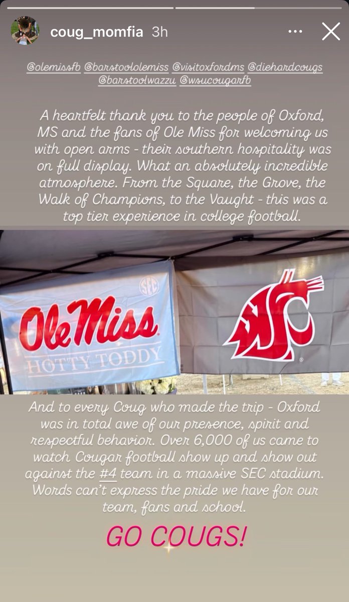 OnlyatWazzu's tweet photo. Well said by @coug_momfia (IG) https://t.co/TZGl7GOnBM