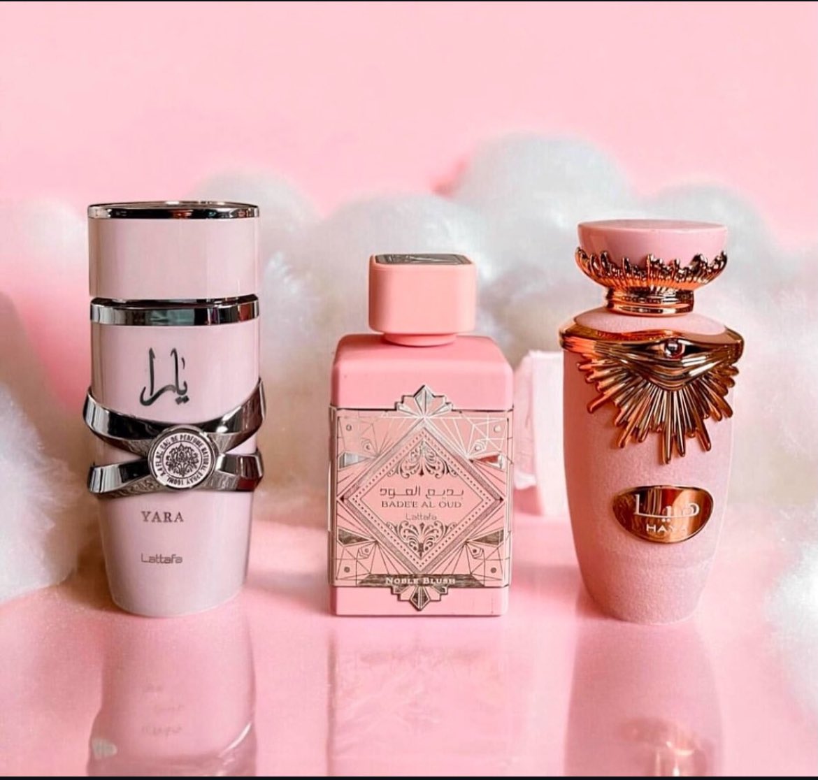 essence_enclave's tweet image. Pink perfumes for my girlies
Yara pink 🏷️30k
Bade’e Al Oud Noble blush 🏷️40k
Haya 🏷️35k
Nationwide delivery 🚚