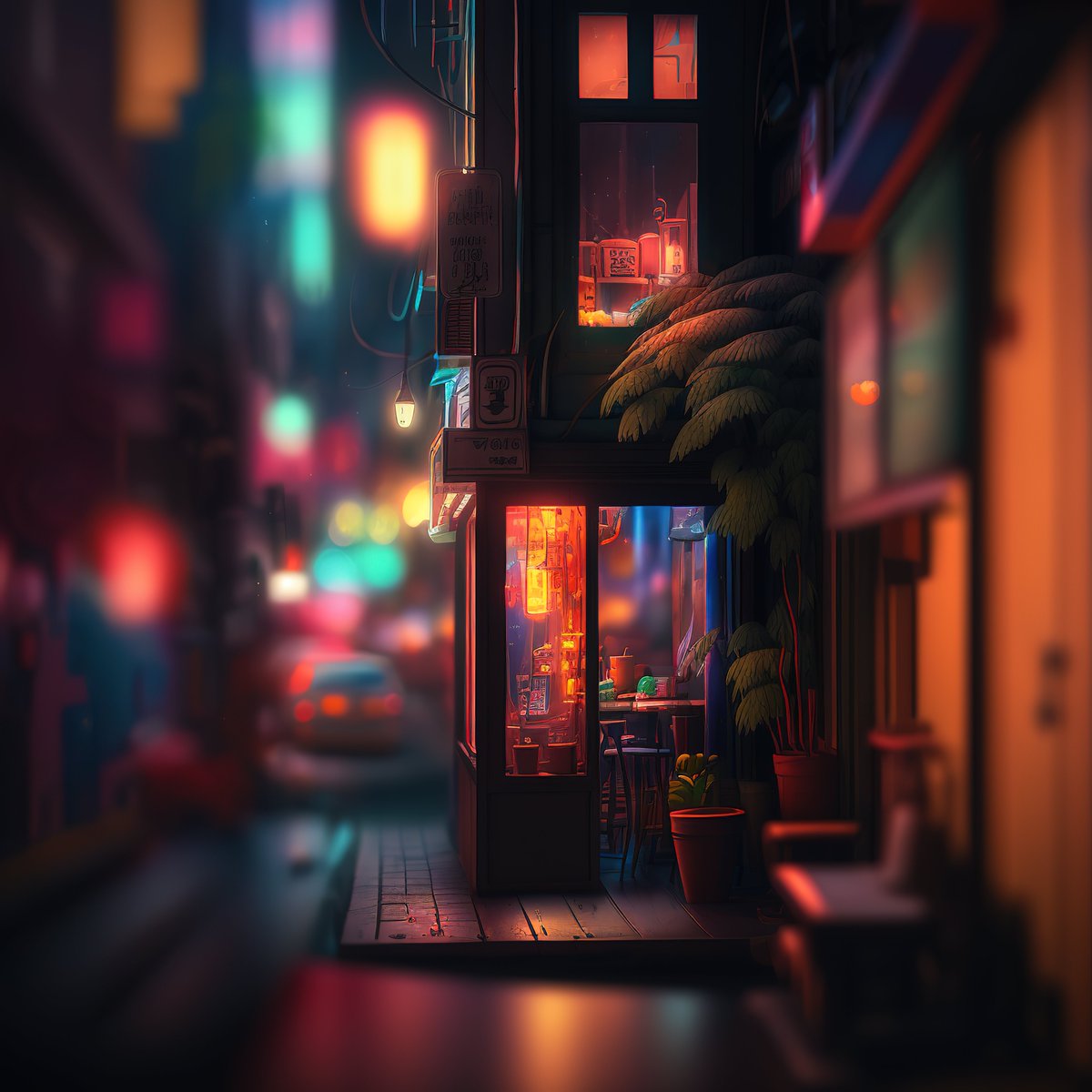 NoBanksNearby's tweet image. 8:01 PM. That vibrant street blur behind you, but look closely at the warm, inviting reds and golds. This is the minute to step into the quiet glow of a hidden corner, noticing the city's pulse, yet finding your own serene beat. Find your presence.
#Collectibles #CreativeCode…