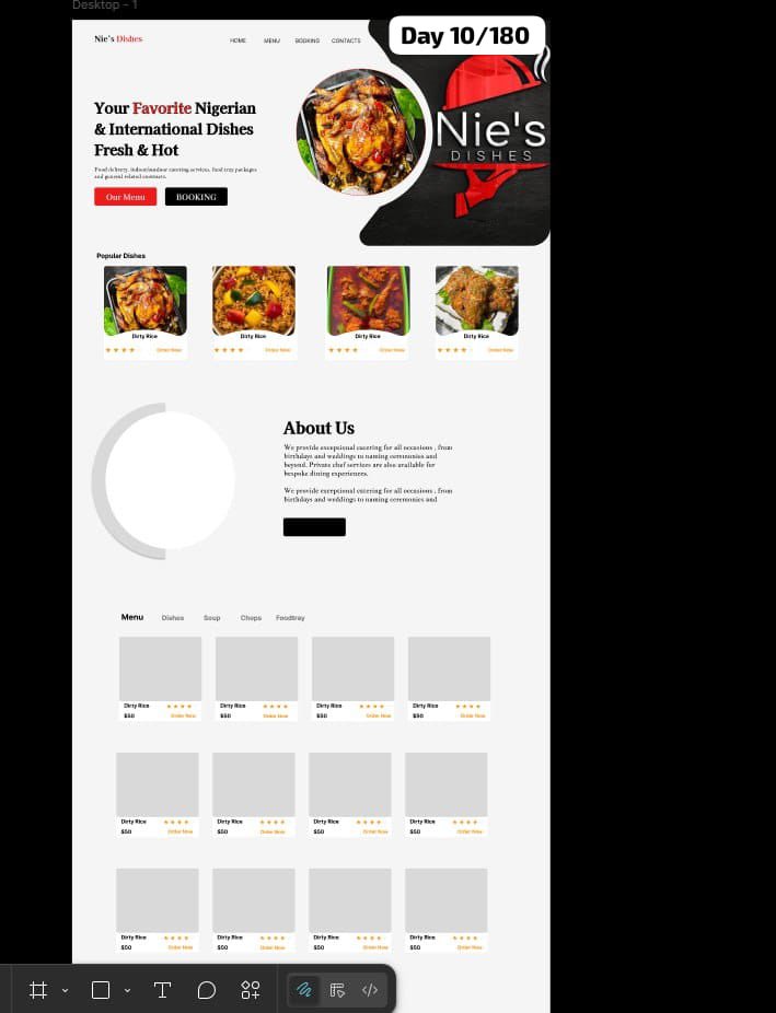 FavourOfATX's tweet image. Day 10/180.
I had only a few minutes to spend.workes on the about section and ready to fut images.
#UIUX #FrontendDevelopment  
#buildinginpublic