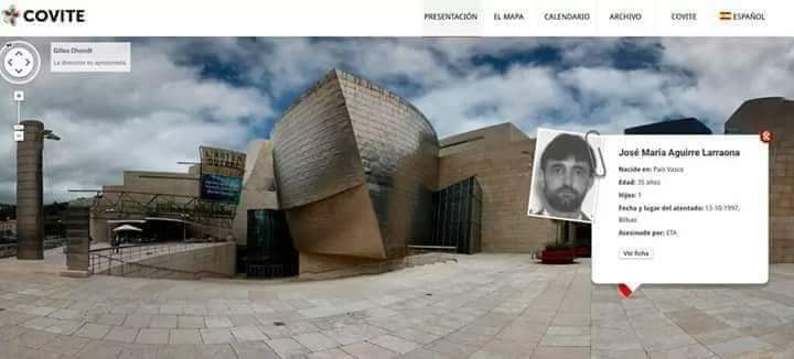 #TalDiaComoHoy de 1997 #ETA asesinó en #Bilbao al <a href="/ertzaintzaEJGV/">Ertzaintza</a> Txema Aguirre en la entrada del #Guggenheim, descubrió como unos etarras estaban haciéndose pasar por operarios de jardinería. Querían atentar en su inauguración. Murió al día siguiente.

¡Esto era ETA!

🧵