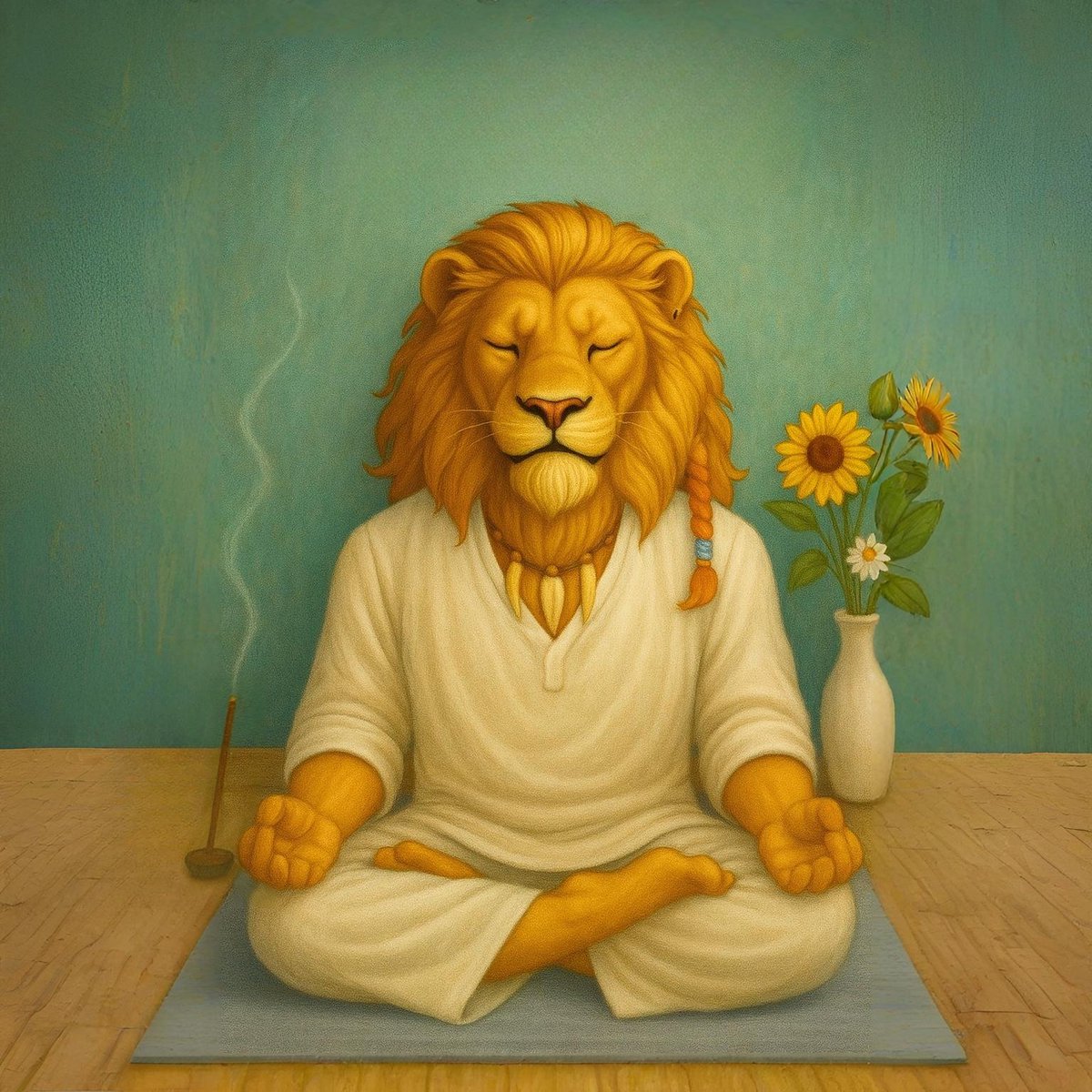 gm gm ☀️
‌
Start with calm, end with strength💙🔥🦁