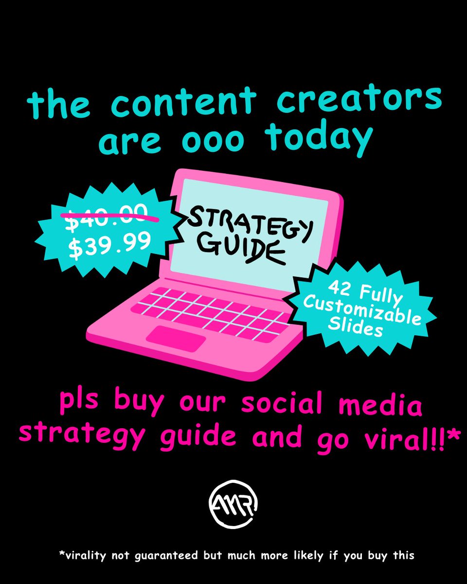 AmrDigital's tweet image. Our team might be OOO today, but our Strategy Guide never is. 😉 

🔗 in bio. Please go buy it. ♥️

#AMRDigital #smm #socialmediamarketing #socialmediastrategy