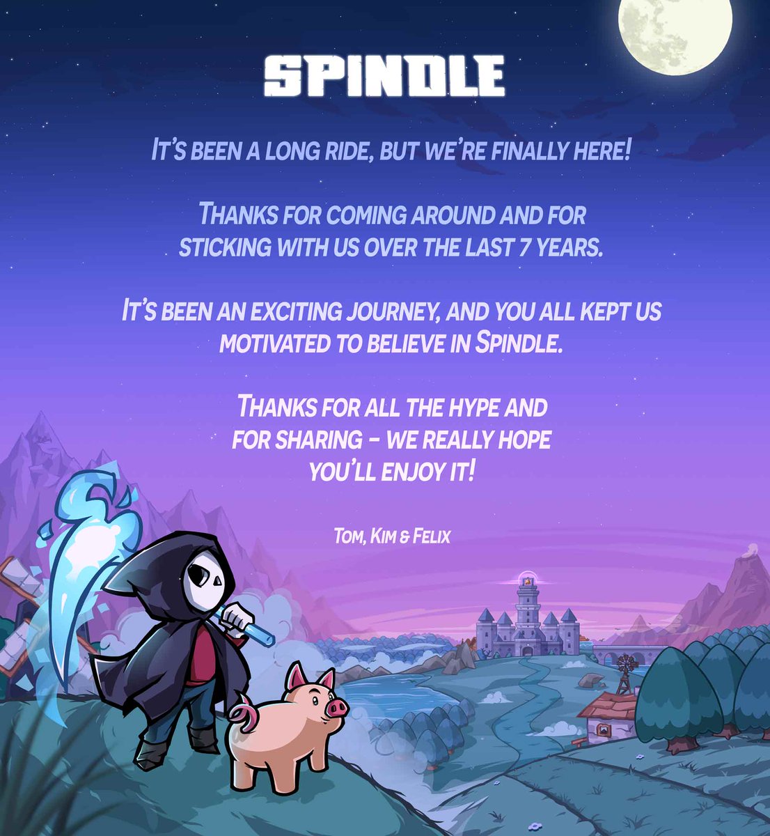 Spindle is OUT NOW 🐷💀 tweet media