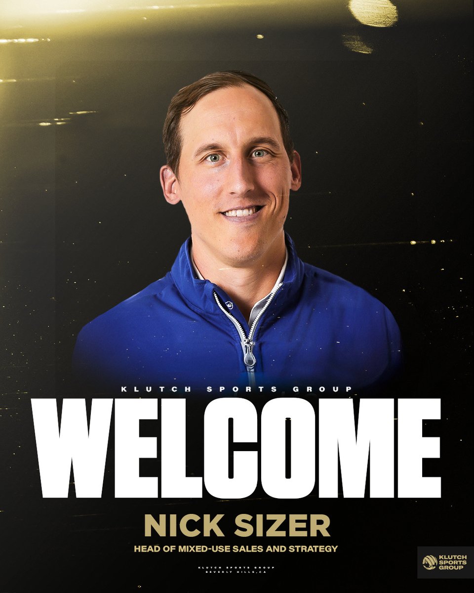 Welcome Nick Sizer!