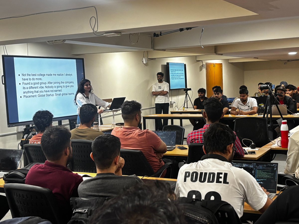 How to Work in a Company, Network Better &amp; Get Noticed - Key Takeaways from <a href="/nandini__bagga/">Nandini Bagga</a>  Talk- thread.