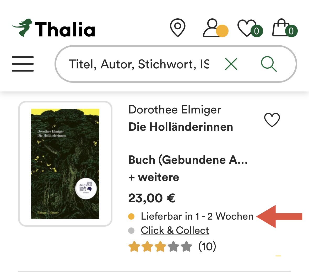 „Die Holländerinnen“ gewinnt den Buchpreis und ist schon seit mehreren Wochen nicht lieferbar. Wie kann das sein?

Kann es sein, dass die Krise der Buchbranche größer ist als bisher bekannt?

Für den Deutschlandfunk habe ich recherchiert 👇