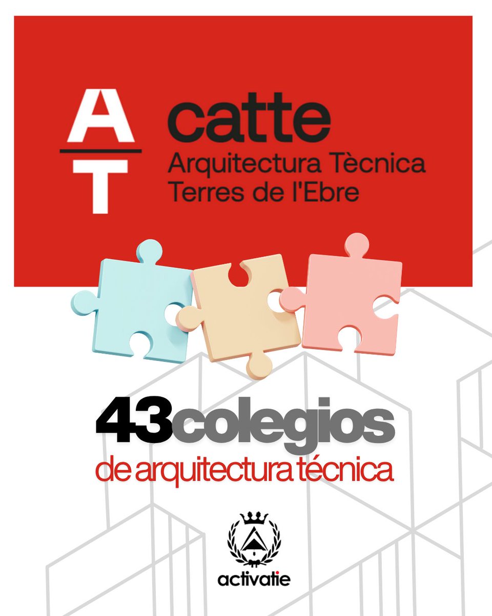¡Damos la bienvenida al Col·legi de l'Arquitectura Tècnica de les Terres de l'Ebre!

¡Bienvenidos, compañeros!
A vuestra disposición para daros el mejor servicio.

<a href="/caateete/">Col·legi Arquitectura Tècnica Terres de l'Ebre</a>
