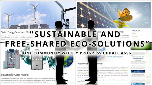 onecommunityorg's tweet image. #SustainableAndFreeShared #EcoSolutions - #OneCommunity #WeeklyProgressUpdate656

onecommunityglobal.org/sustainable-an…

#sustainableworld #sustainablefood #sustainablehousing #sustainableenergy #newparadigm #consiousliving #conscientiousliving #creatingthefuture #opensourcesustainability