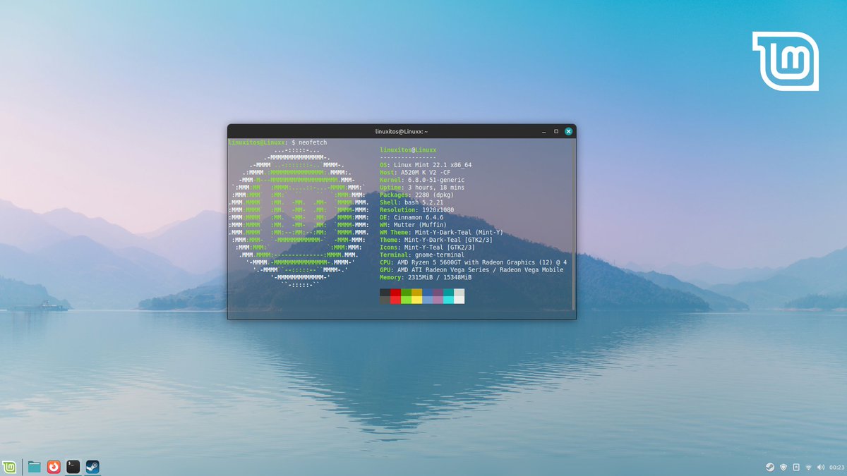DavidRomeroMX91's tweet image. 幸せになる方法 1: #Linux デスクトップ。😍
#LinuxPorn #LinuxMint