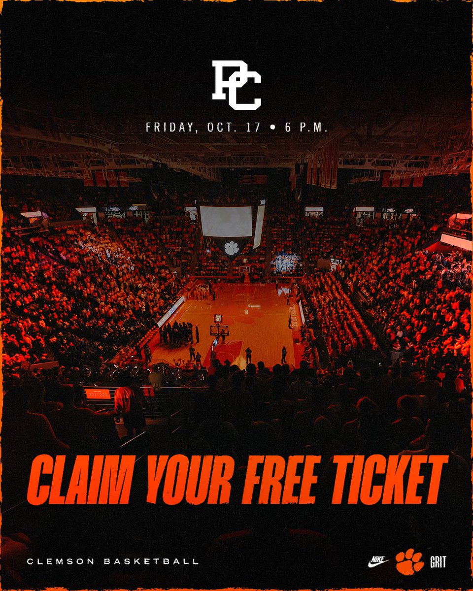 Clemson Basketball tweet media