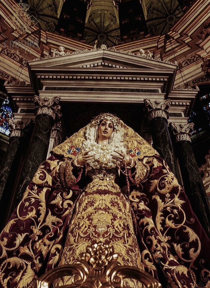 La semana que viene sale la Virgen