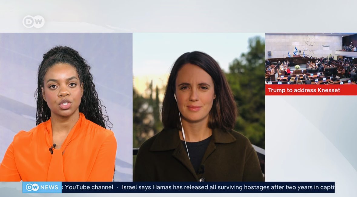 Live from the anchor desk in Berlin on an  historic news day 🔗  youtu.be/bWCLN2C32hU?si…