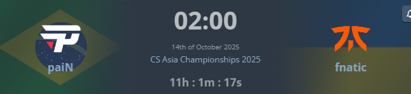 luchoforg1's tweet image. cs aburrido ayer?? luchov, luken, huaso (XDDDD hasta yo juego mejor xDD)

OKKK esta madrugada, el mejor de todos Franquito Garcia y el chileno mas tenso del universo David. vs fnatic.