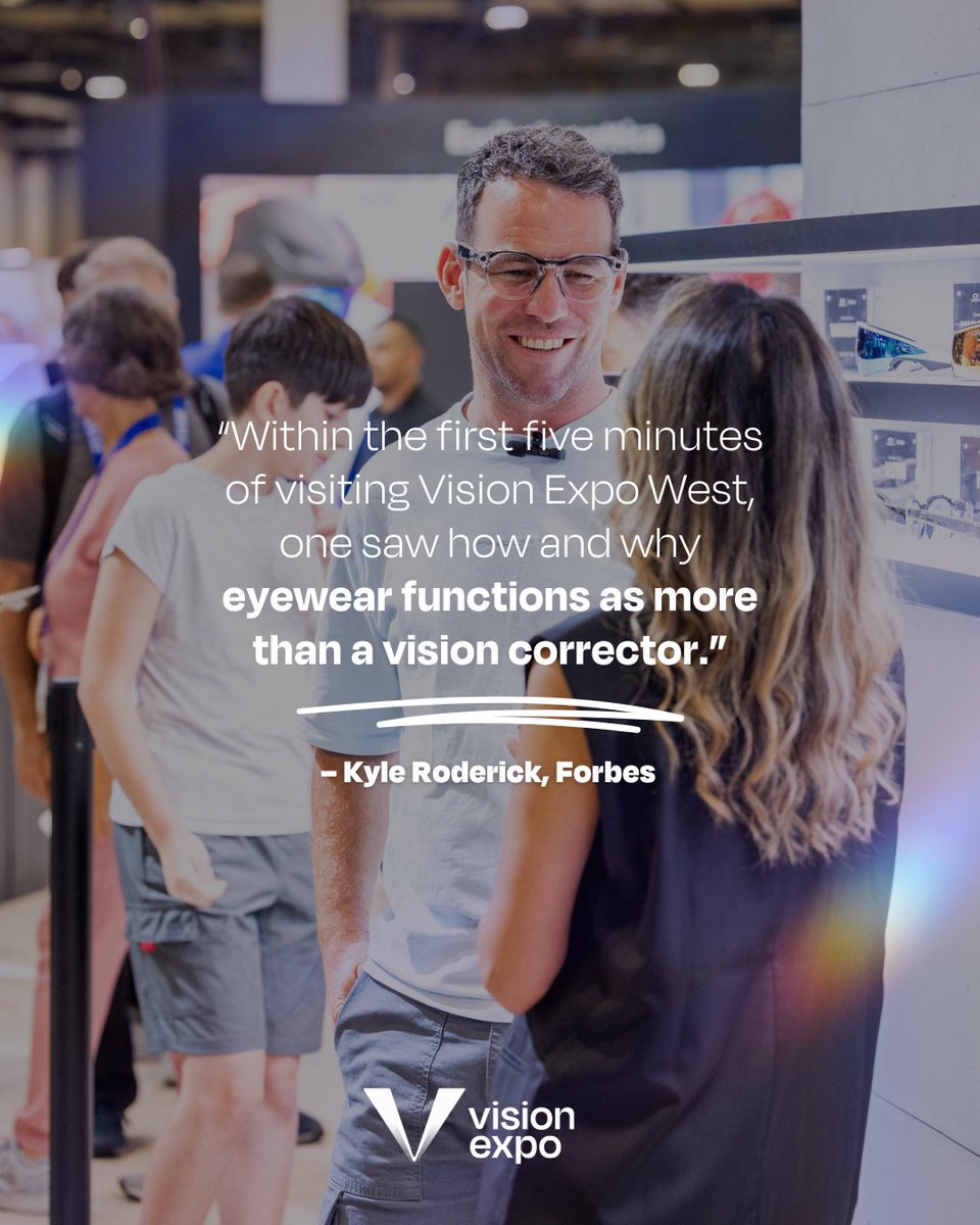 Rich color, bold design, and next-level craftsmanship — Vision Expo West 2025 was the destination for eyewear that pushes boundaries. 💎✨

<a href="/Forbes/">Forbes</a>' Kyle Roderick captured the artistry and innovation that defined this year’s show. Read the full feature: bit.ly/43bNt2K