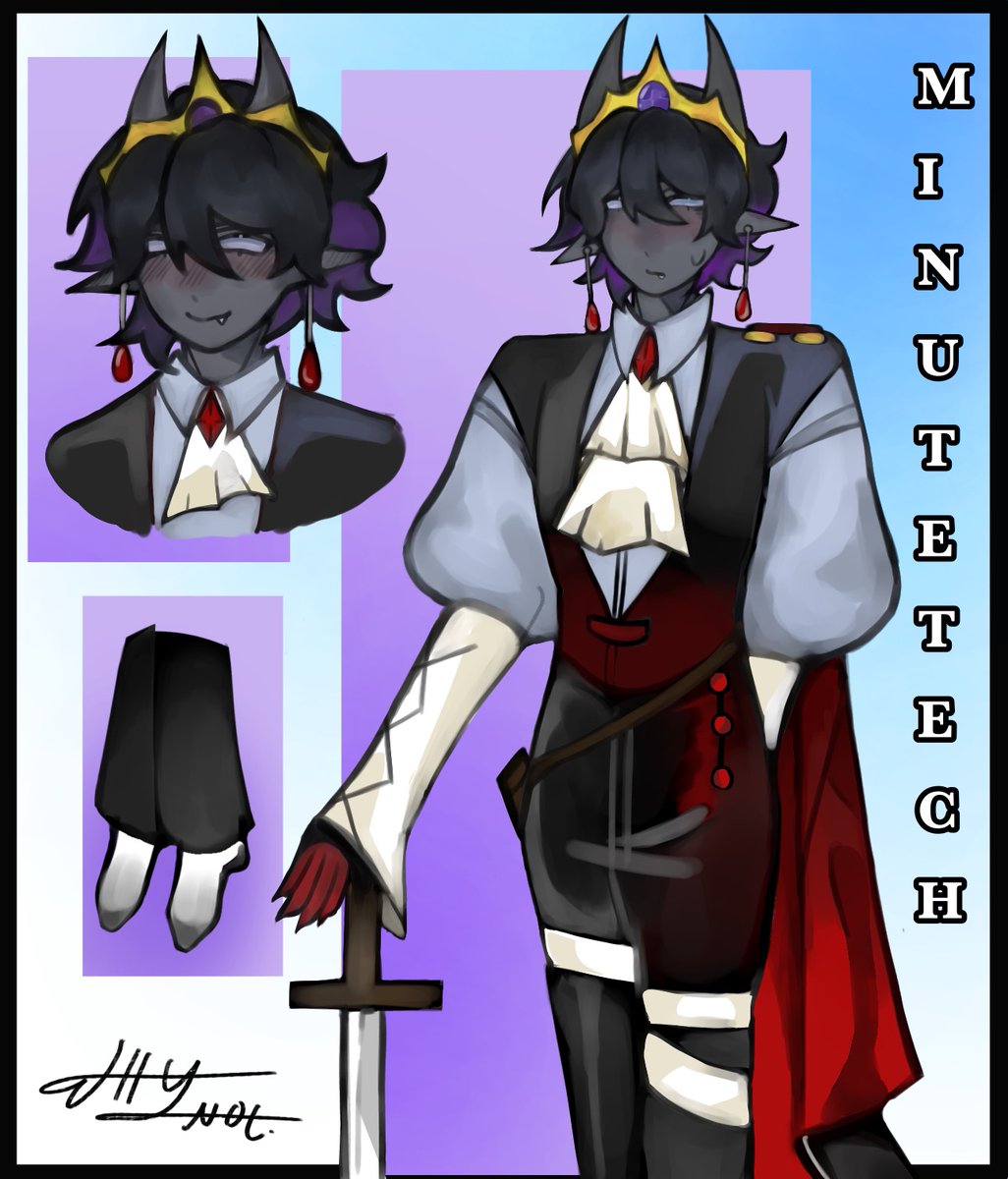 Why_NotZz's tweet image. I finished it I like finishing in 1 day(⁠•⁠ ⁠▽⁠ •;)so I give him a different outfit that I combine from Pinterest I actually like how it turned out I haven&apos;t drawn him in a long time--;kinda rushed
#minutetechfanart #minutetech #lifesteal #lifestealfanart #lifestealsmp