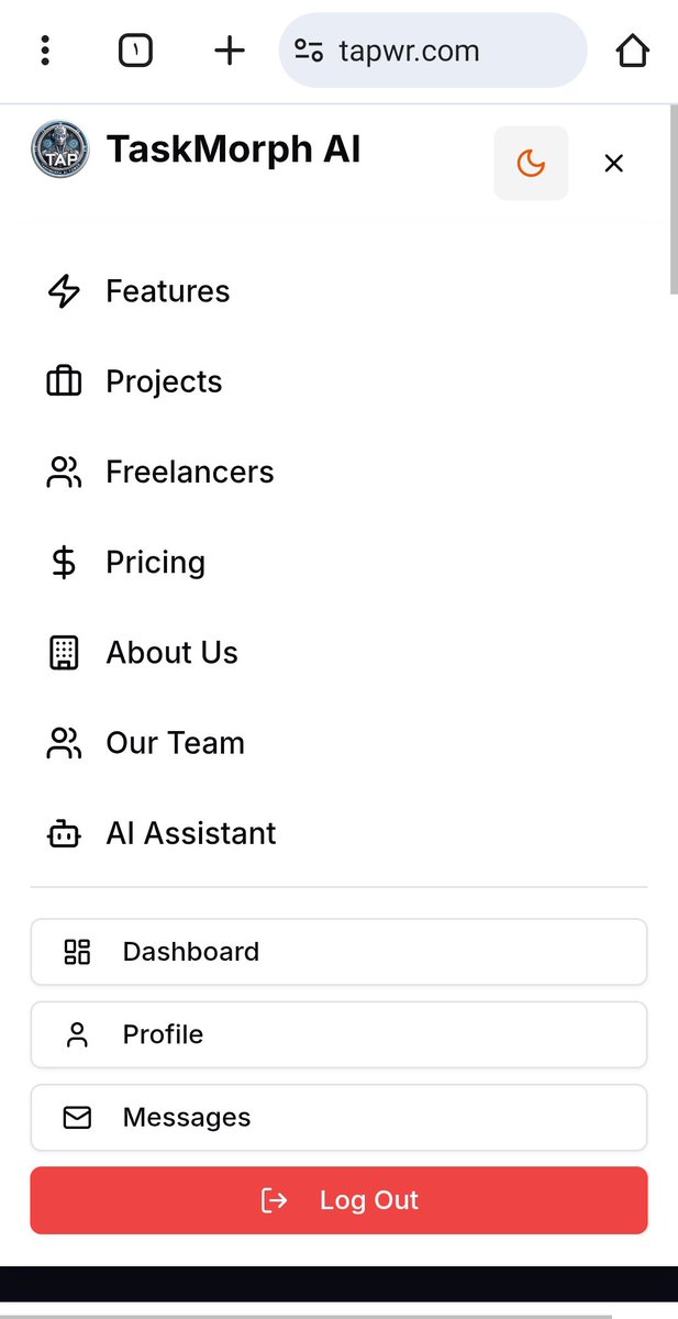 TAPsidrachain's tweet image. 🚀 Exciting update from TaskMorph AI Power!

Our platform just got a fresh upgrade — with new features for smoother navigation and full mobile compatibility.
Smarter. Faster. Easier to use than ever before! ⚡🤖

🔗 tapwr.com

#TaskMorphAI #TAP #AIUpdate…