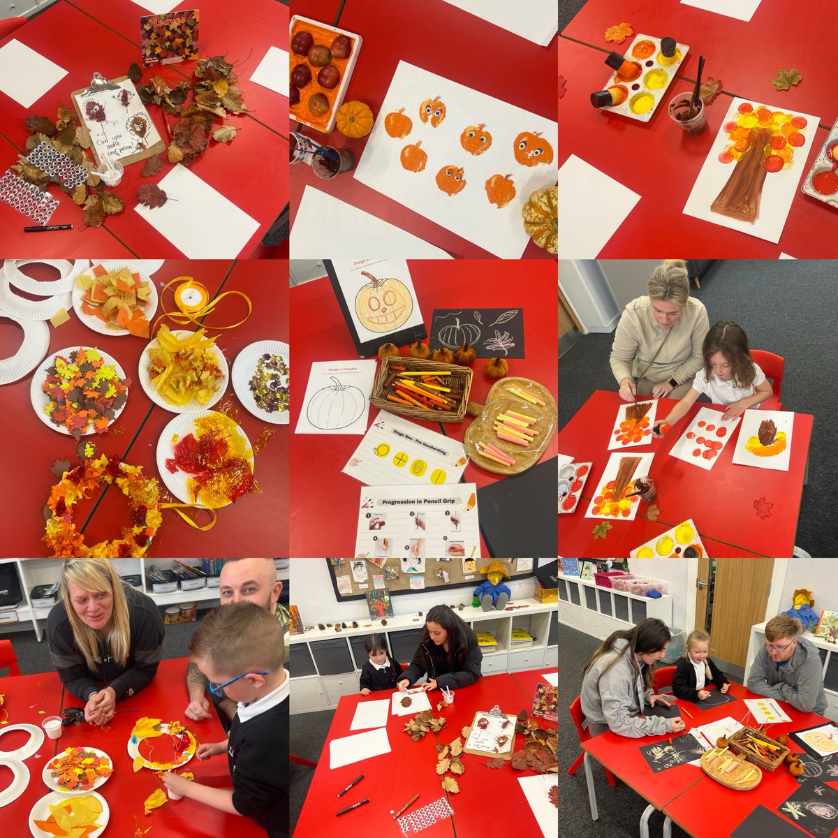 ThorpeBradford's tweet image. Reception enjoyed an autumn craft afternoon with their parents and carers. lovely opportunity to explore seasonal themes and get creative together. Thank you to all the parents who joined us!🌟@CATAcademyTrust #CartonCares #EYFS #ExpressiveArt