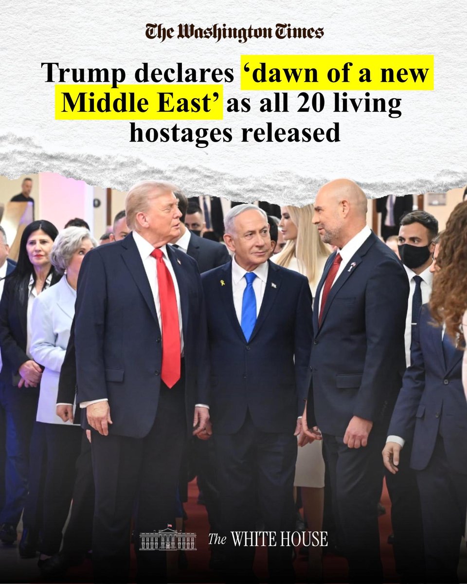 DAWN OF A NEW MIDDLE EAST. 🕊️