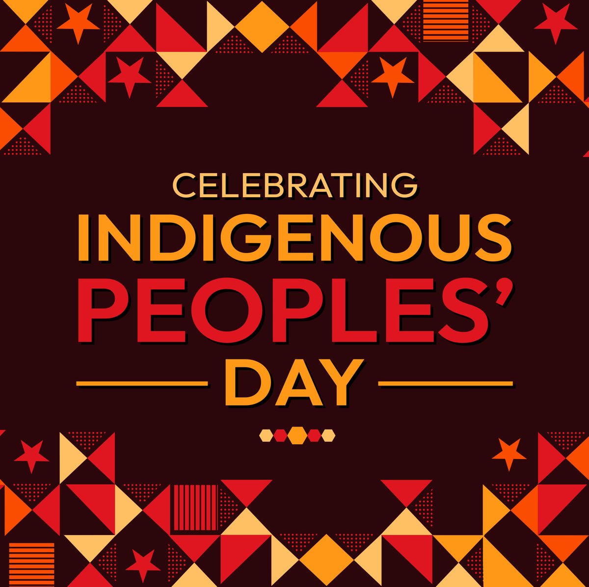 Today we honor Native Americans from the 574 unique tribes across the country, the first citizens of America. 

 #IndigenousPeoplesDay