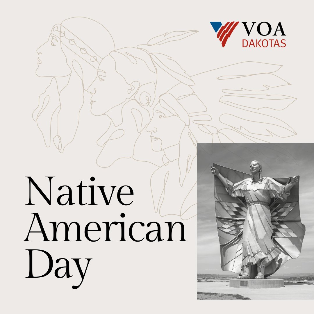 voadakotas's tweet image. 🪶 Today is #NativeAmericanDay We honor the rich cultures, histories, and contributions of Indigenous peoples across this land. Let’s listen, learn, and uplift Native voices—not just today, but every day. #IndigenousPeoples #NativePride #HonorThePast #RespectThePresent
