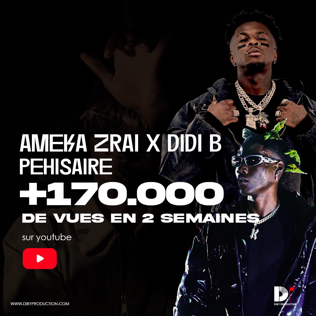 Les dernières sorties YouTube 🔥🌍
<a href="/Didibofficial/">JUVENTUS : NUEVA ERA</a> <a href="/AmekaZrai/">LE ZRAI 👹</a> <a href="/sindikaofficiel/">S i n d i k a</a>